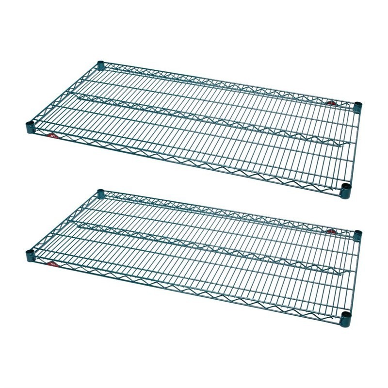 Etagères Super Erecta Metro 1220 x 460mm (lot de 2)