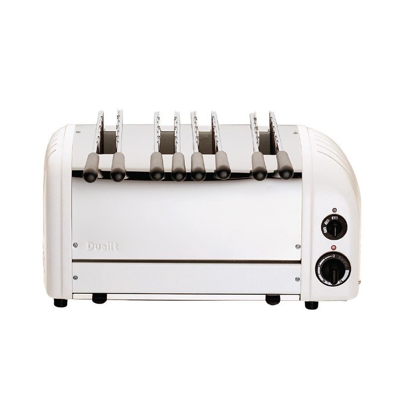 Toaster à sandwich 4 fentes blanc Dualit 41034