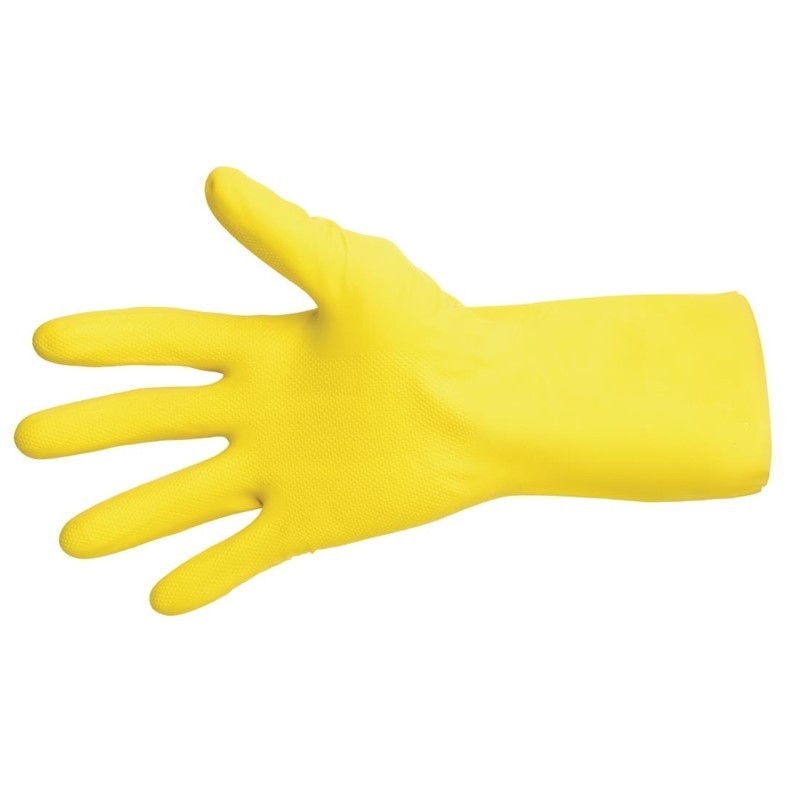 Gants protection chimique MAPA Vital 124 jaunes L