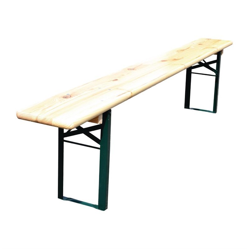 Banc pliant 220(L) x 25(l) cm