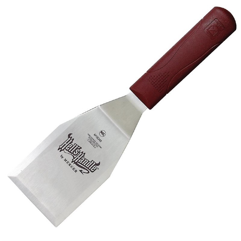 Spatule professionnelle anti-chaleur Mercer Culinary Hells Handle 76mm