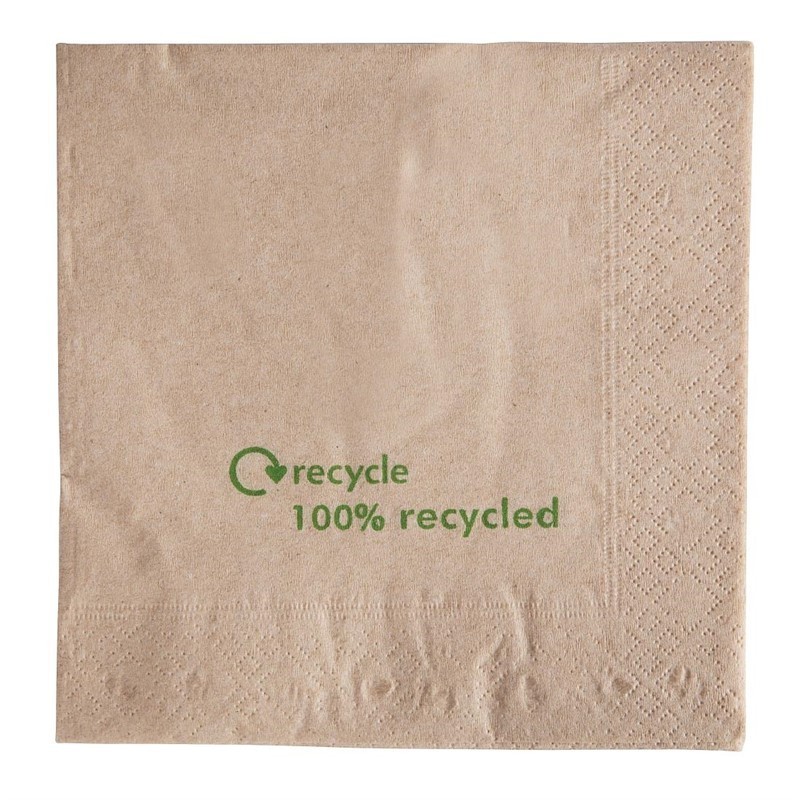 2000 Serviettes double épaisseur en papier recyclé