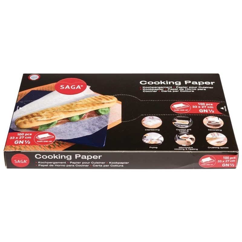 100 Papier cuisson panini