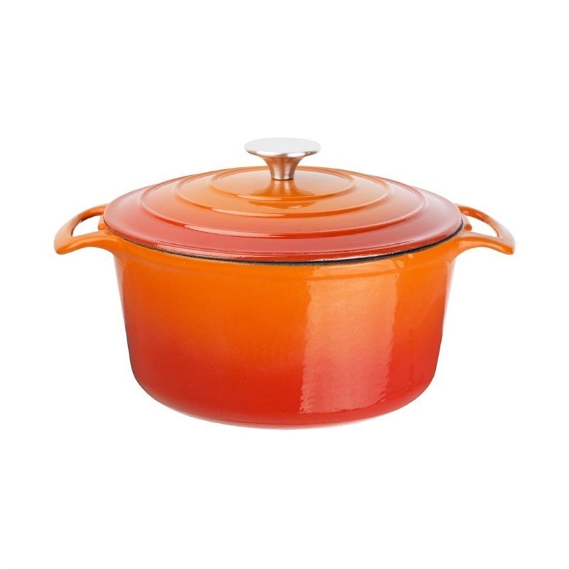 Grande cocotte ronde orange Vogue