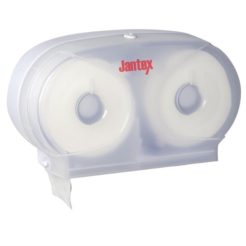 Micro distributeur double de papier hygiénique Jantex