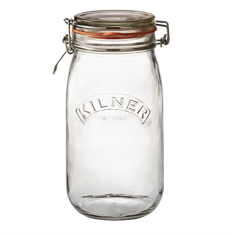 Bocal à conserves avec clip Kilner 1500ml