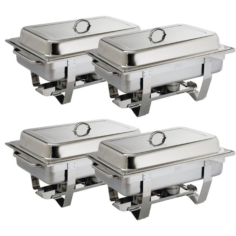 4 OFFRE GROS VOLUME Chafing dish Milan Olympia GN 1/1 x4