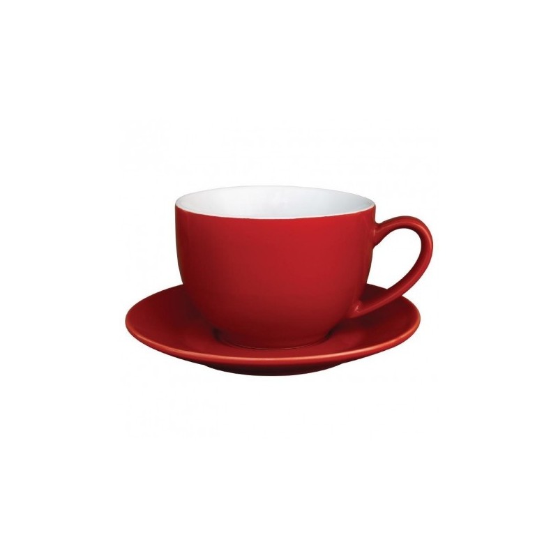 12 Tasse cappuccino Olympia rouge 340ml