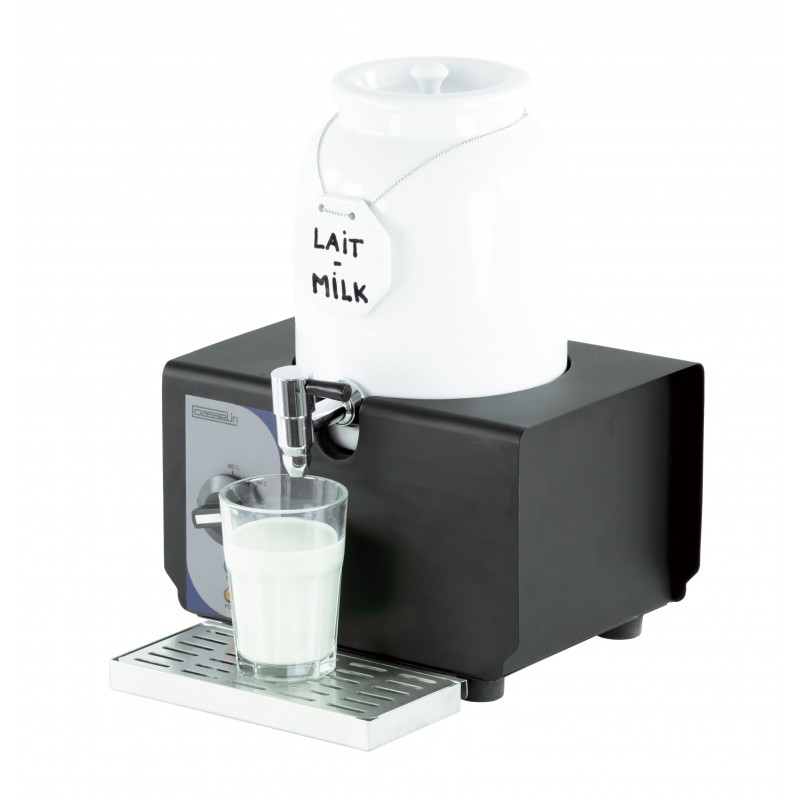 Distributeur de lait chaud en porcelaine 4L