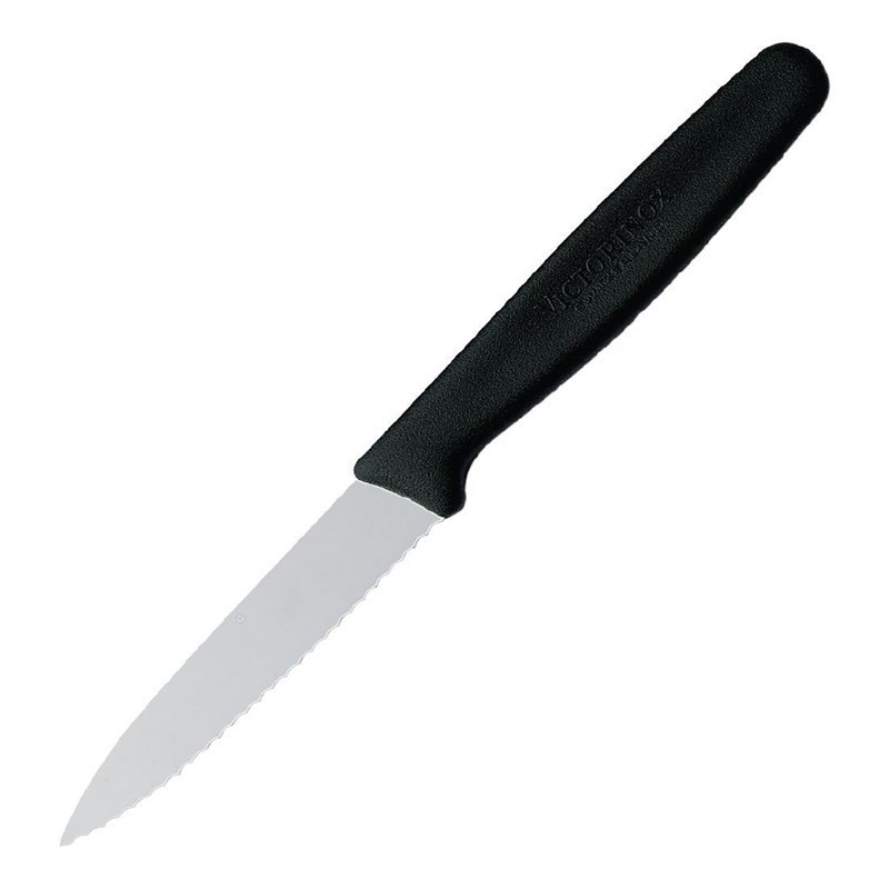 Couteau d'office lame dentée Victorinox 75mm