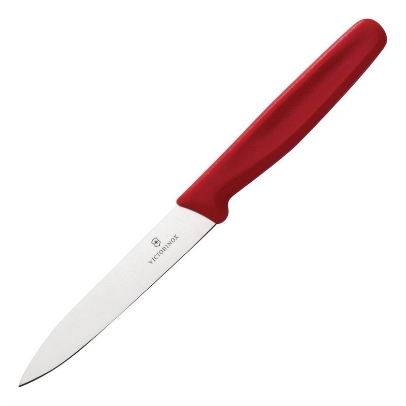 Couteau d'office rouge Victorinox 100mm