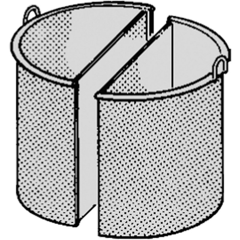 Panier 2 secteurs, 150 litres