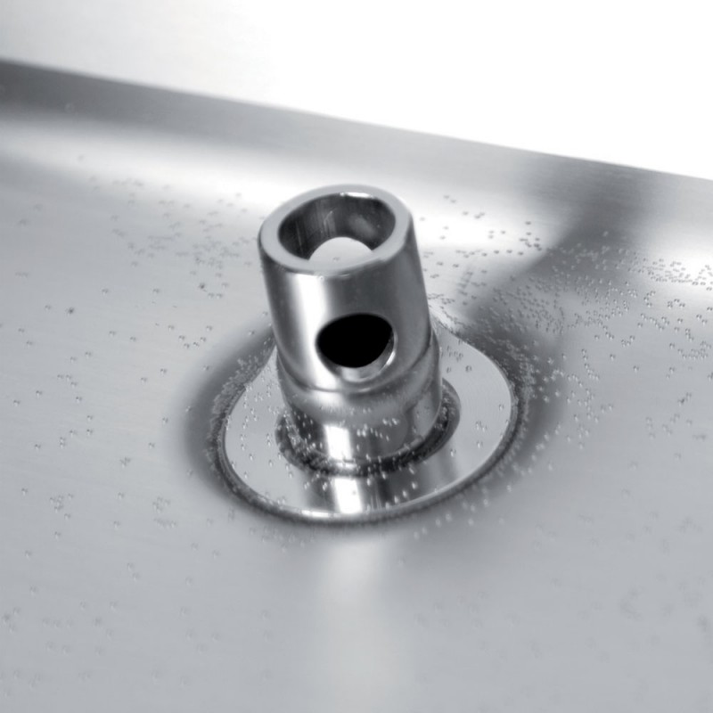 Option: Décharge (2 pcs) cuvette bruleurs (4 feux)
