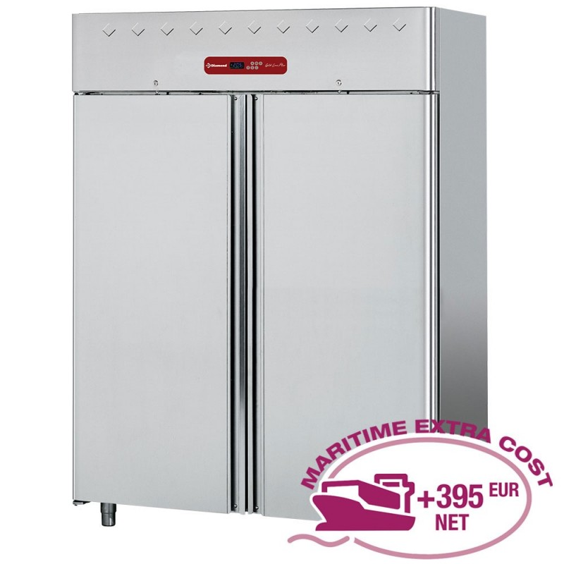 Armoire frigorifique 1400 litres ventilée, 2 portes GN 2/1