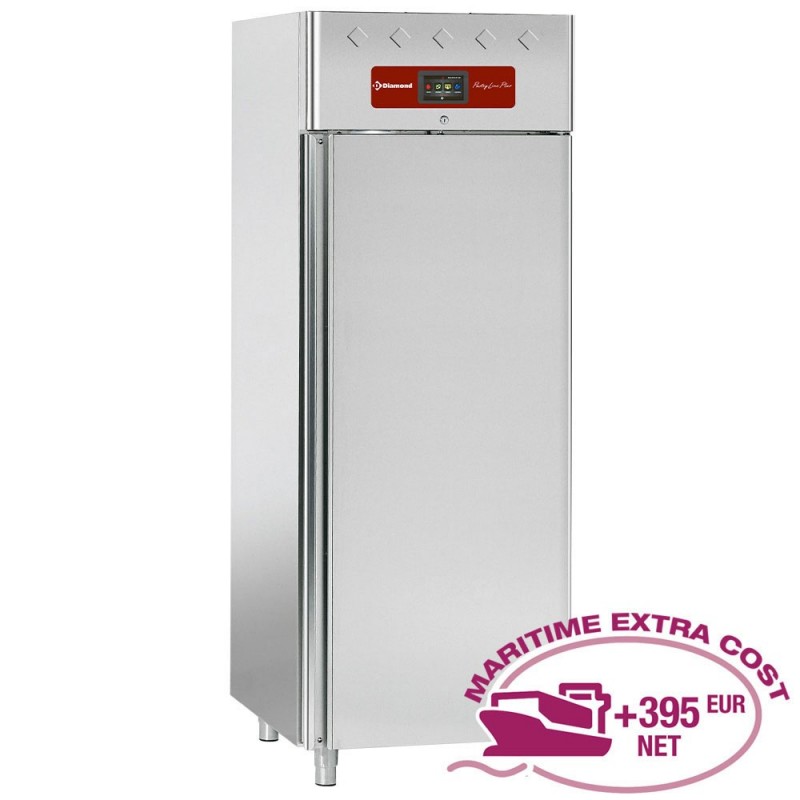 Armoire frigo pour poissons 700 litres, 1 porte, GN 1/1 (10 bacs)
