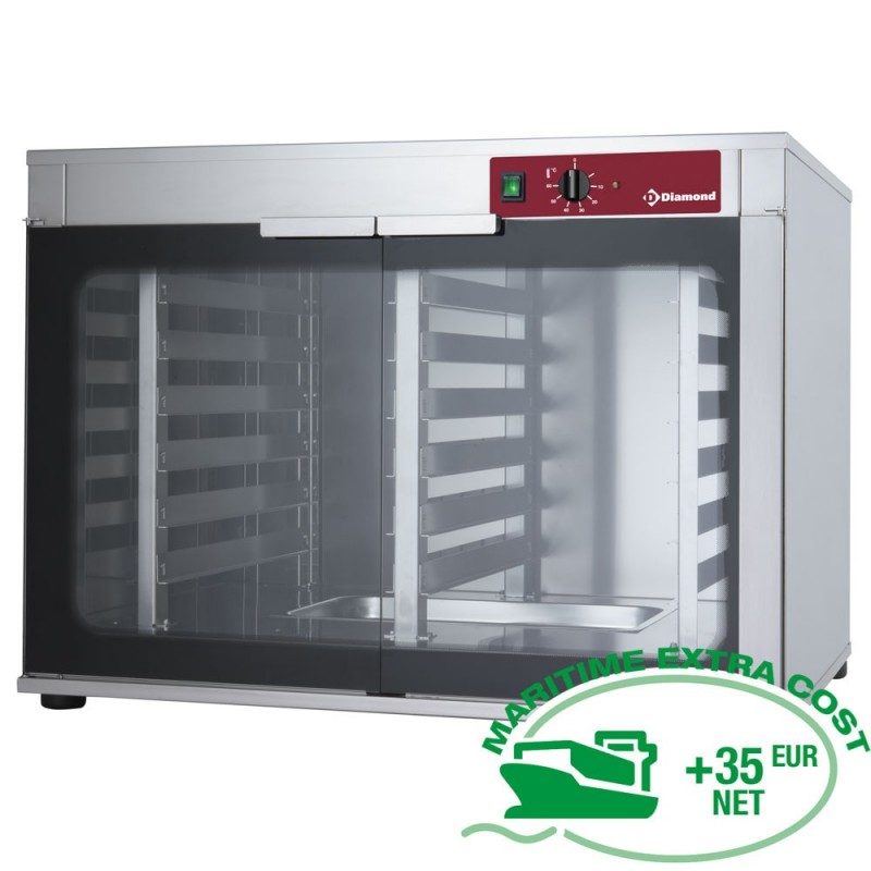 Armoires de pousse pour fours, 2 portes, 2x 6  niveaux