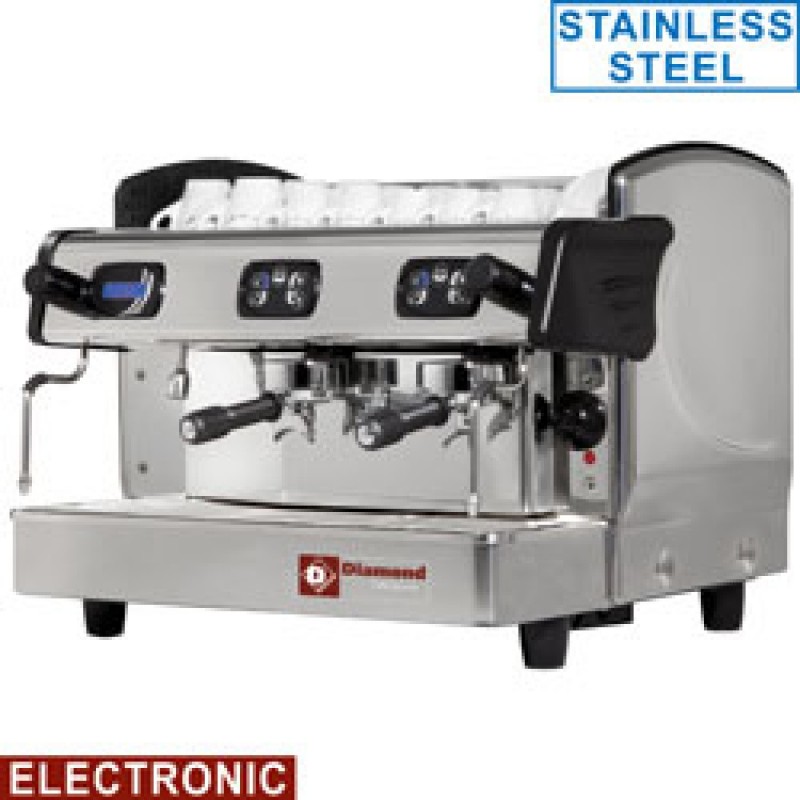 Expresso coffee machine 2 groups, automatic (with display)