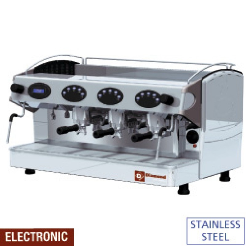 Machine a café expresso 3 groupes, avec display