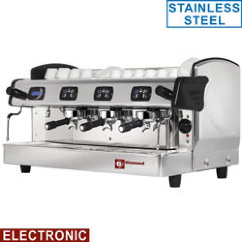 Expresso coffee machine 3 groups, automatic (with display)