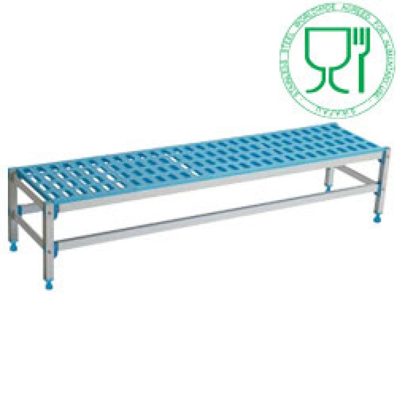 Banc pour caisse alimentaire