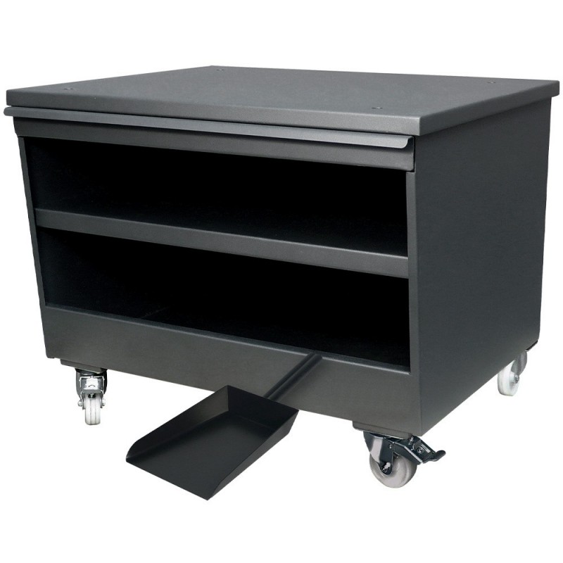 Soubassement sur roues avec rangement charbon (CBQ-120)