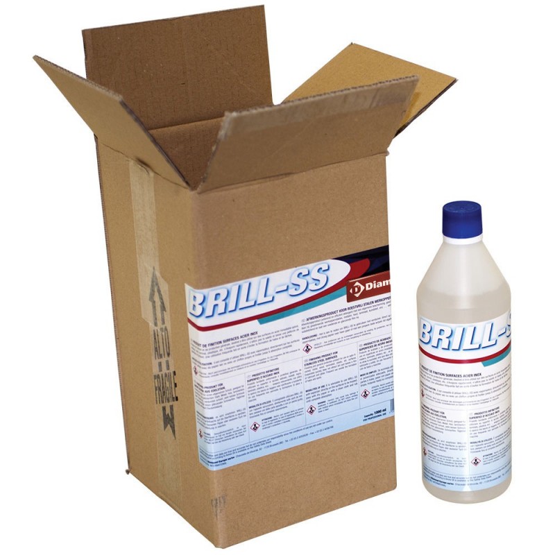 Produit de finition surface acier inox- 1 FL. x 1 LT
