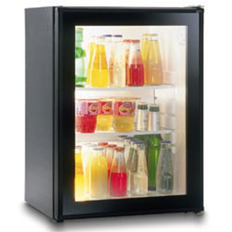 Minibar porte vitrée, 55 litres
