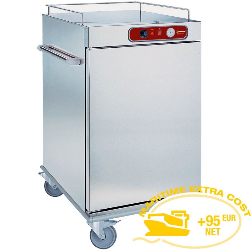 Chariot de maintien à température pour repas, 10 GN 2/1