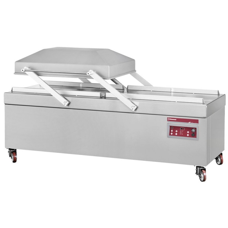 Machine sous-vide, double chambre 1100x730x230 mm. - 250 m3/h