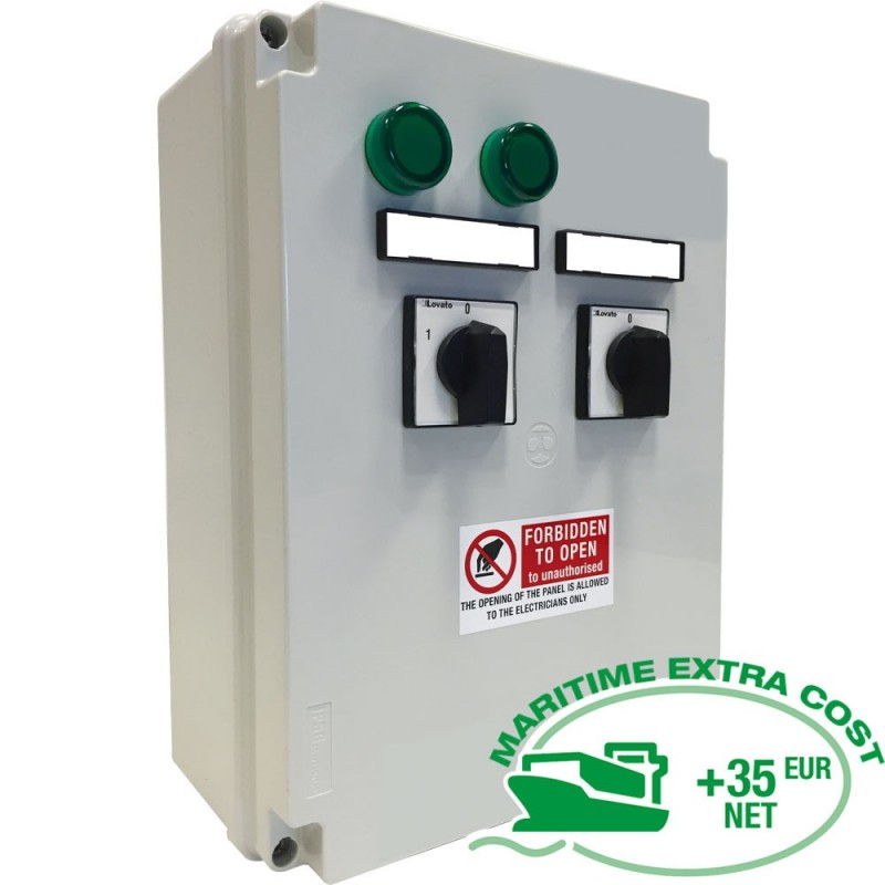 Coffret électrique 2 vitesses + interrupteur TL