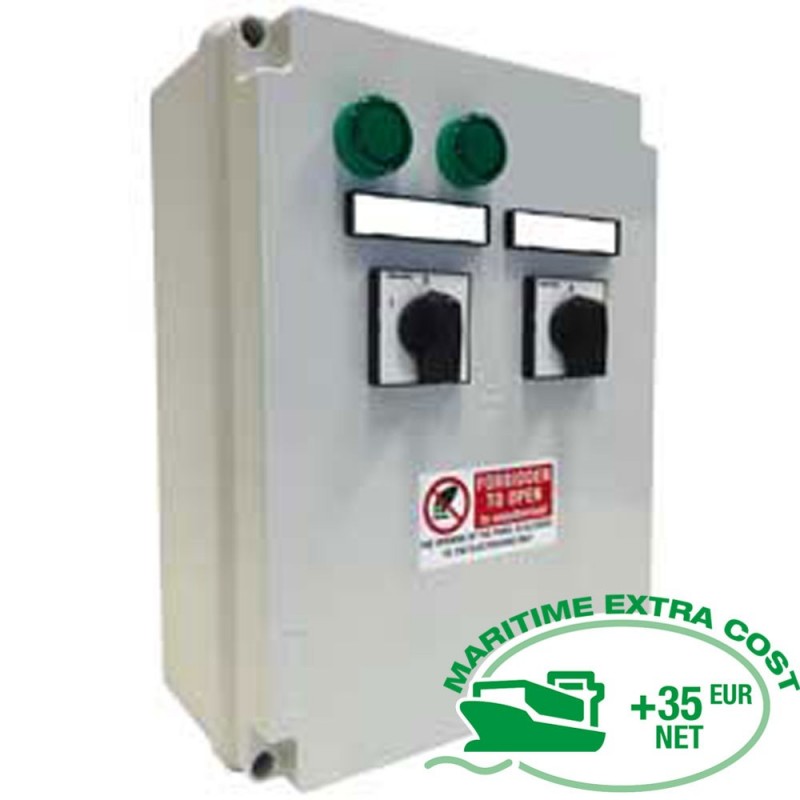 Coffret électrique 2 vitesses + interrupteur TL