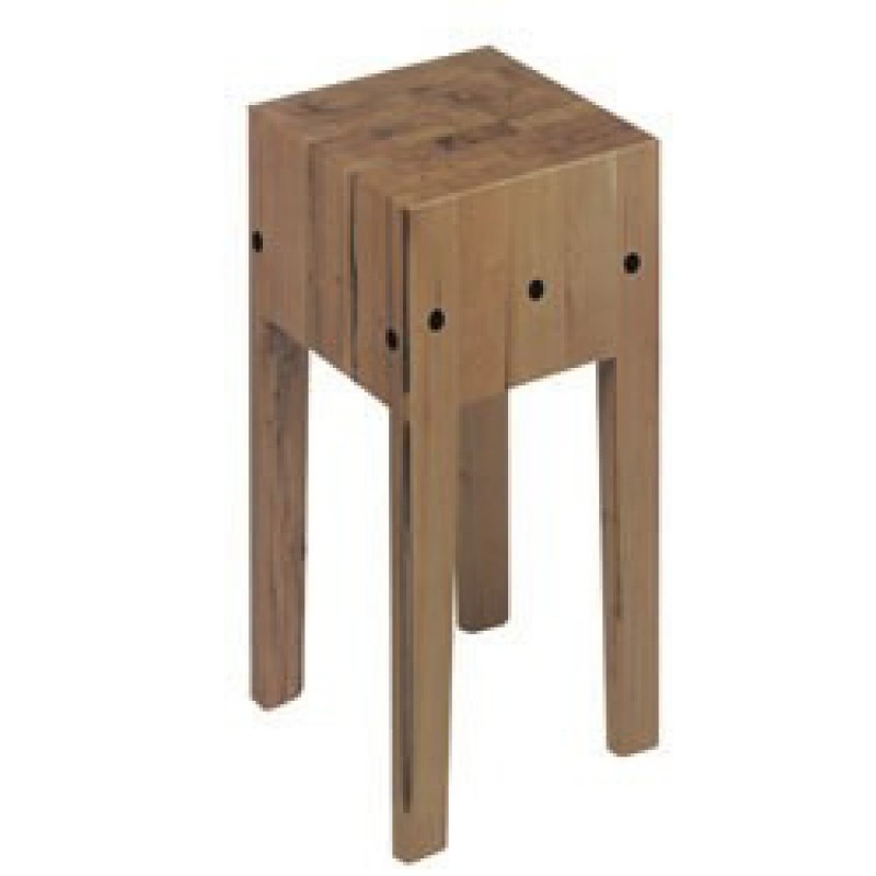 Billot en bois sur pieds, 500x700 mm