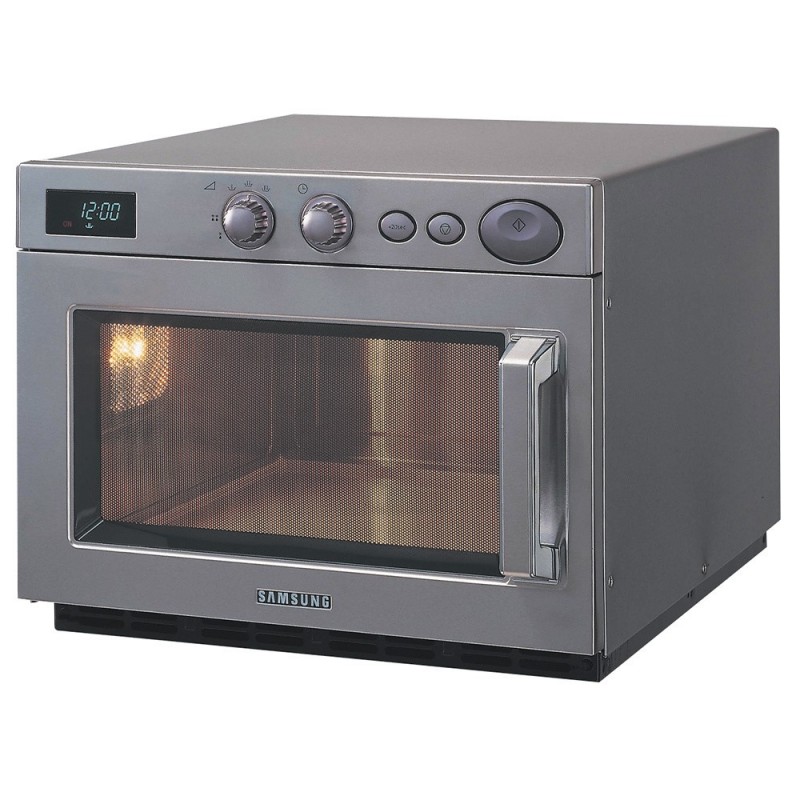 Micro-ondes prof.GN 2/3, En inox, Mécanique, 1850 W (26 Lt)