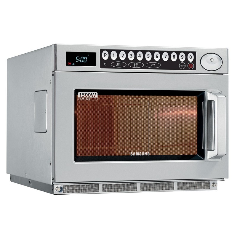 Micro-ondes prof. GN 2/3, En inox, Digital, 1850 W. (26 Lt)