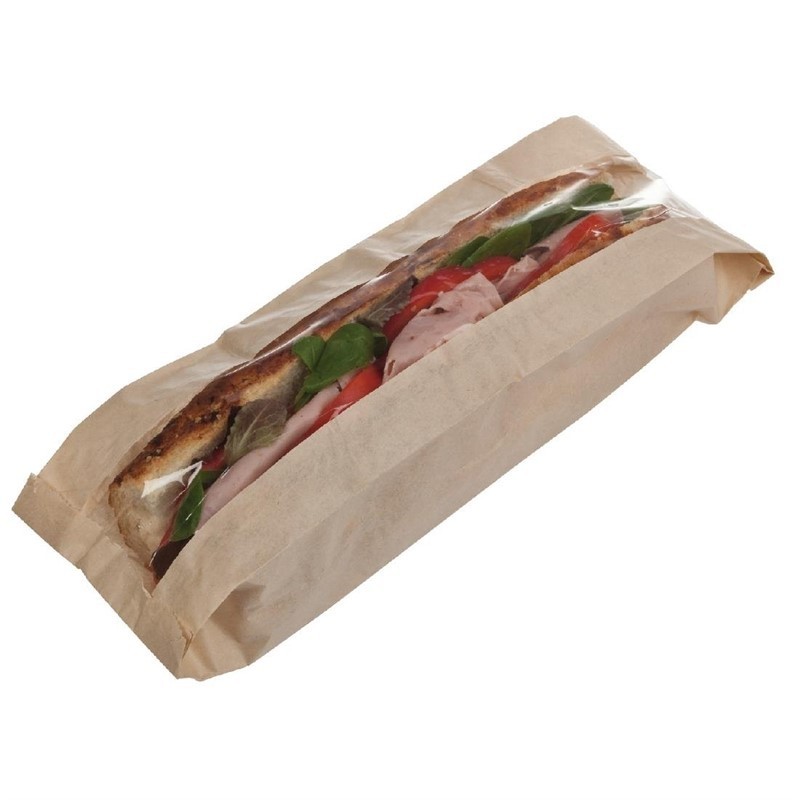 1000 Sachet sandwich baguette en papier recyclable (x1000)