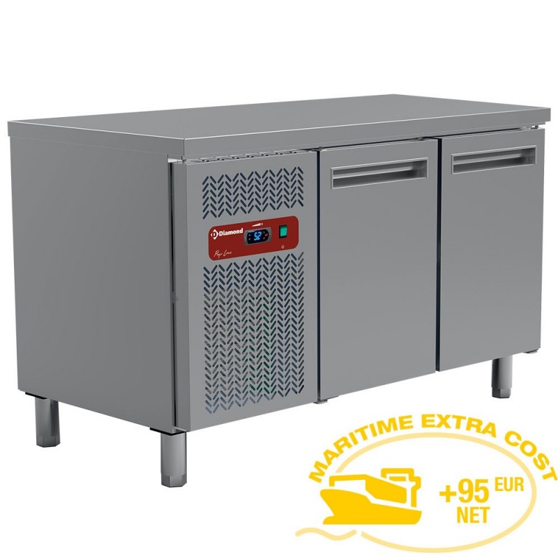 Table frigorifique, ventilée, 2 portes GN 1/1 (260 Lit.)