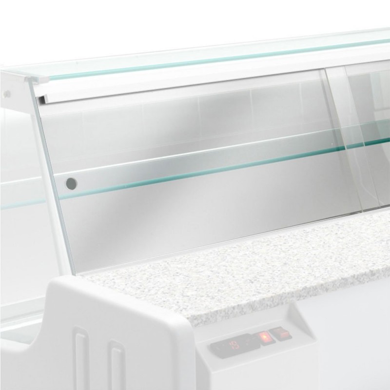 Portillons en plexiglas VA SNACK 2000 mm