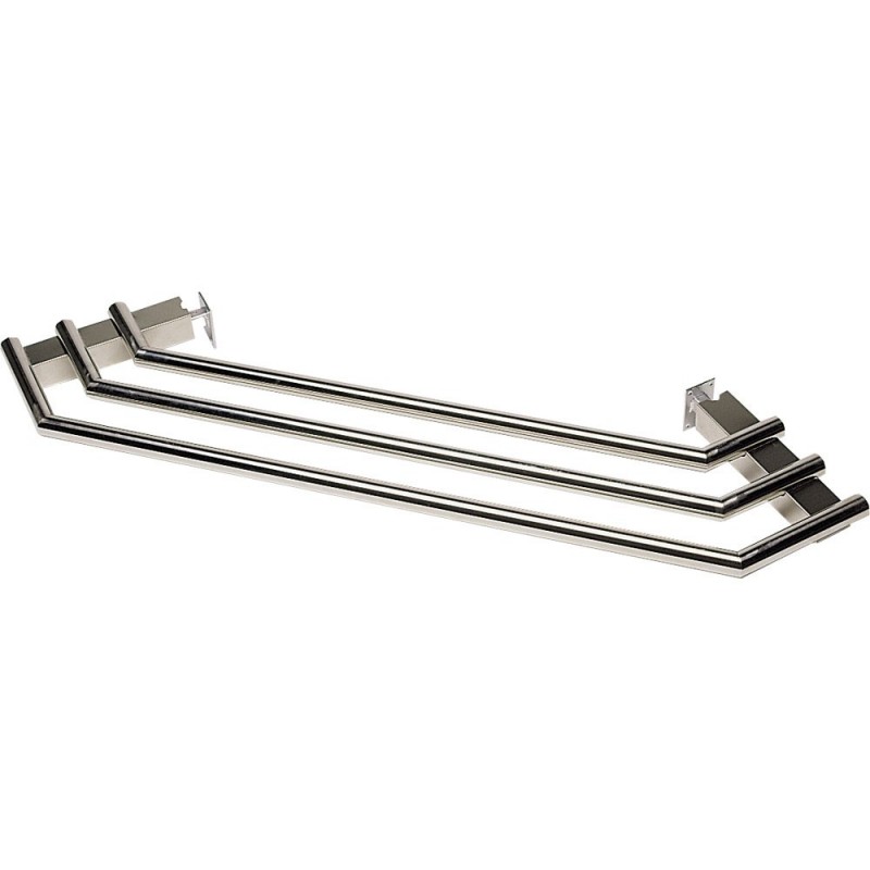 Rampe à plateaux tubulaire d'angle 90° (externe S80/AE90)