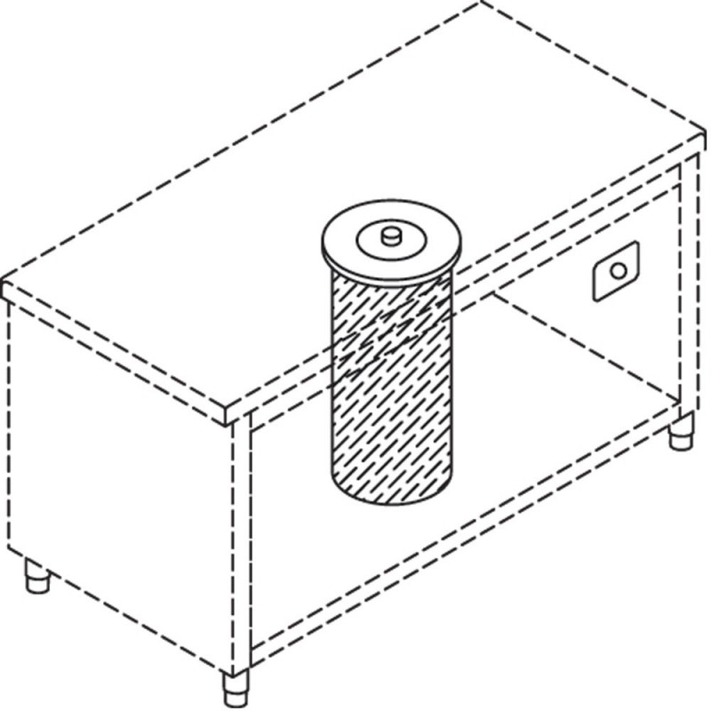 Elévateur chauffant pour assiettes (avec couvercle), capacité 50-60 diam. 190 - 260 mm