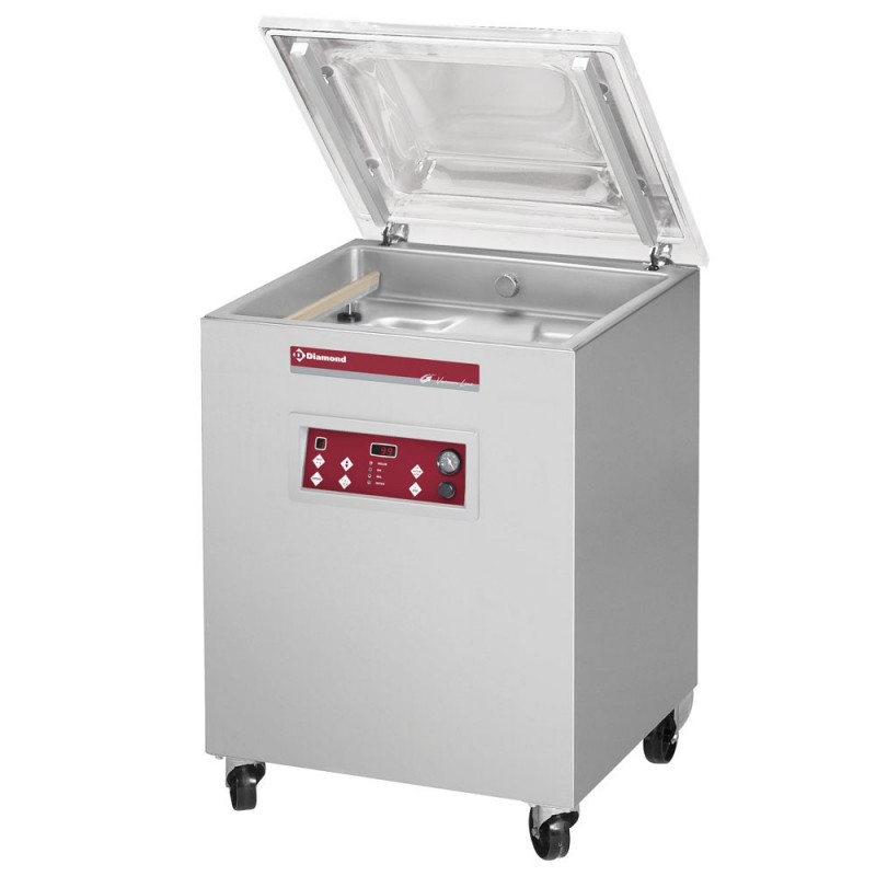 Machine sous-vide, chambre 600x475xh200 mm - 63 m3/h