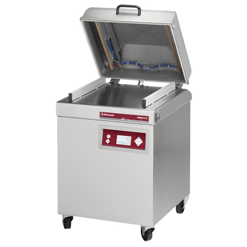 Machine sous-vide, cuve inox 500x520xh200 mm. -63 m3/h écran LCD