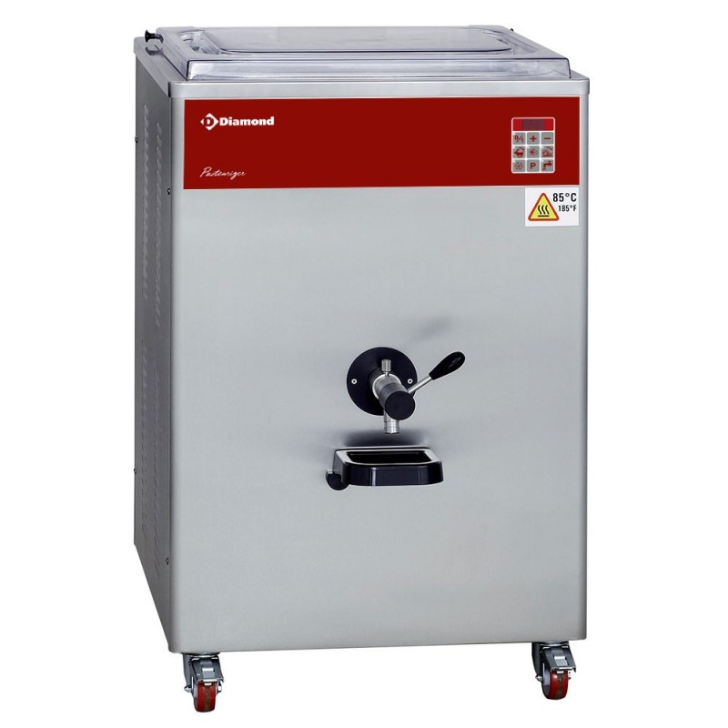 Pasteurisateur 120 litres/h, condenseur à eau