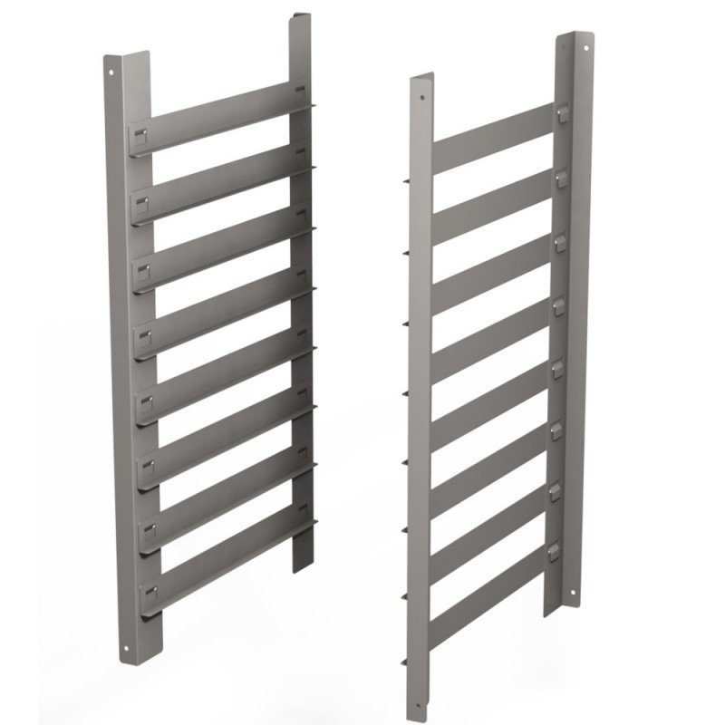 Structures à platines, 8 niveaux, pour piètement