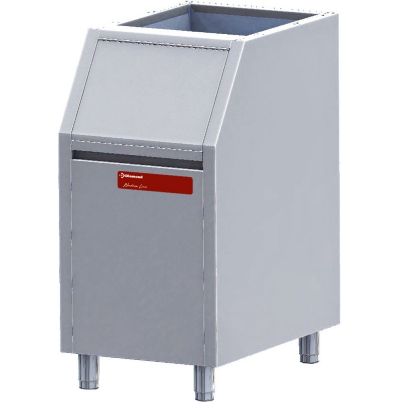 Container de stockage 100 kg, glace granulée