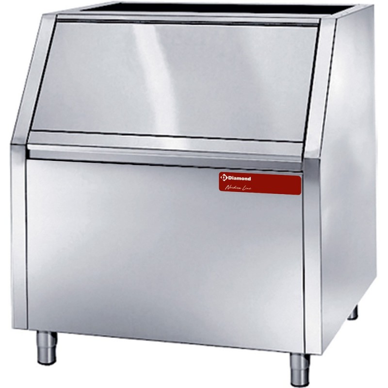 Container de stockage 350 kg, glace granulée