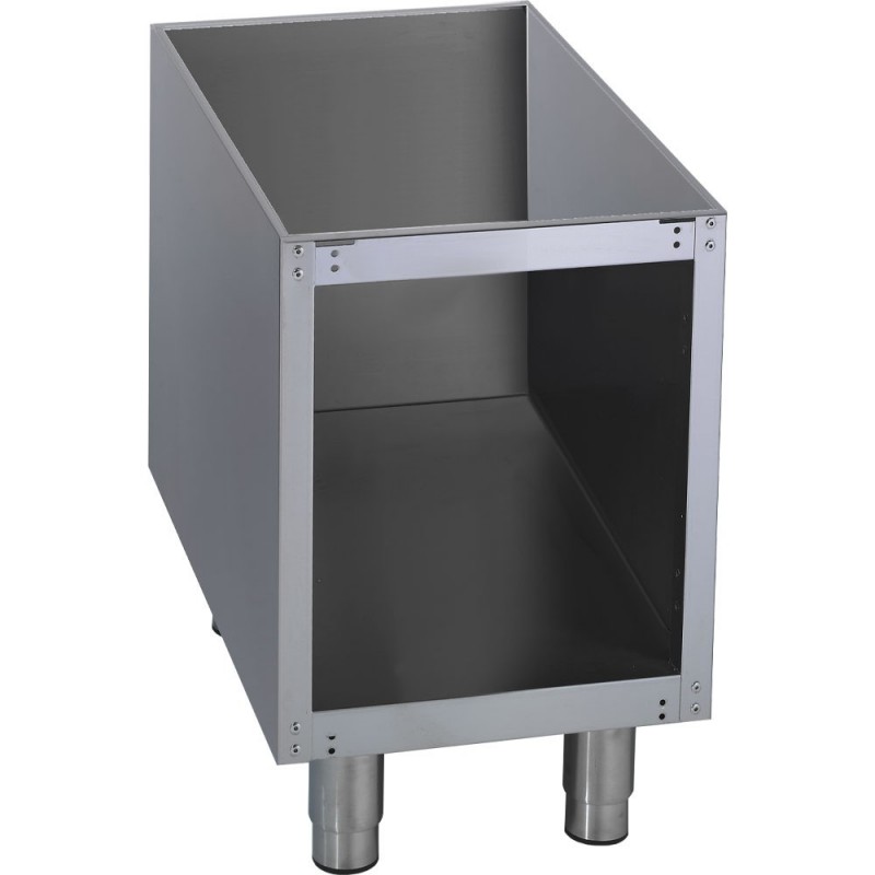 Soubassement ouvert pour grill, 1/2 module