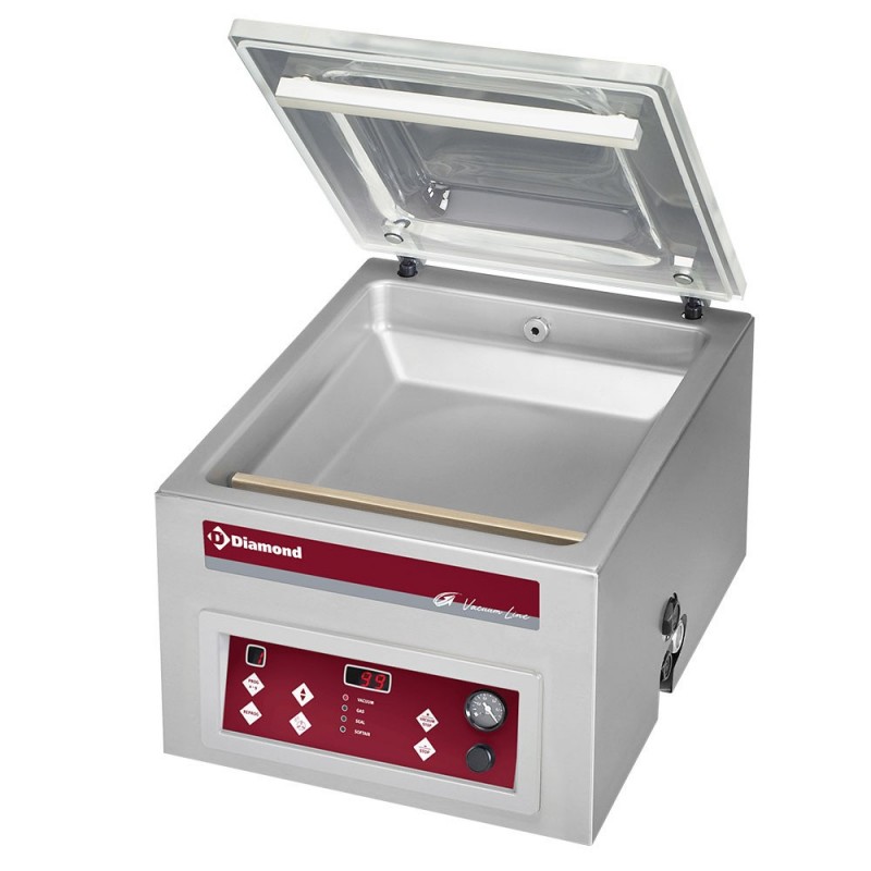 Machine sous-vide, chambre 350x370xh150 mm - 16 m3/h