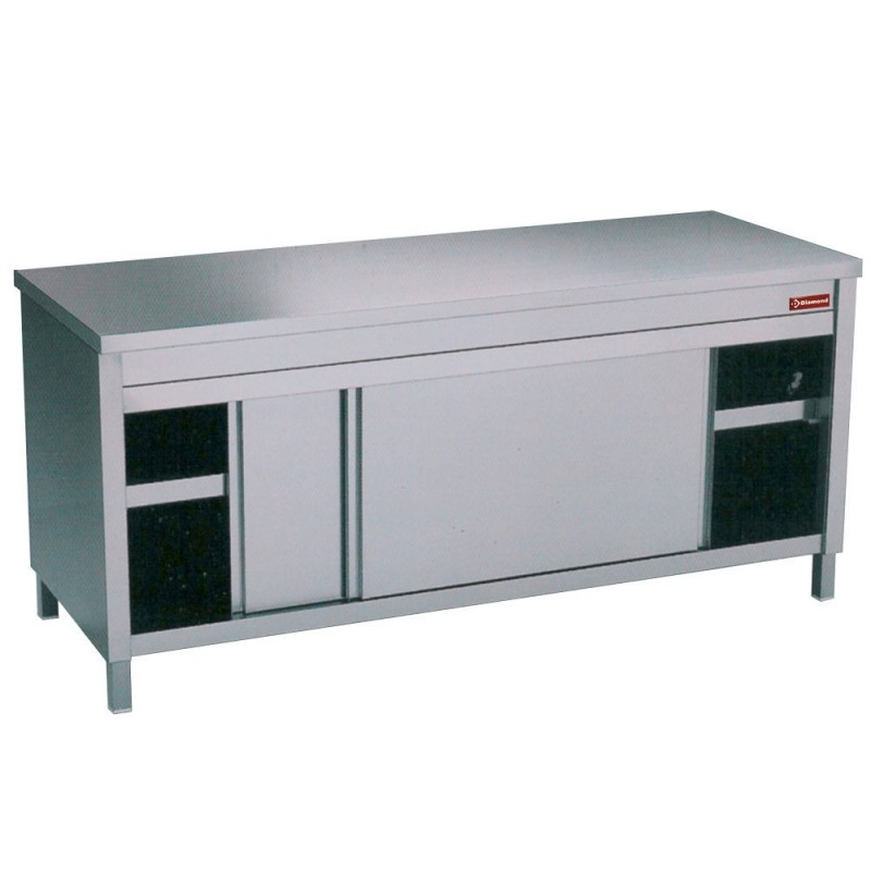 Table sur armoire neutre