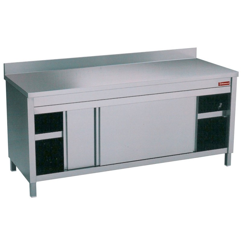 Table sur armoire  portes coulissantes+ba   