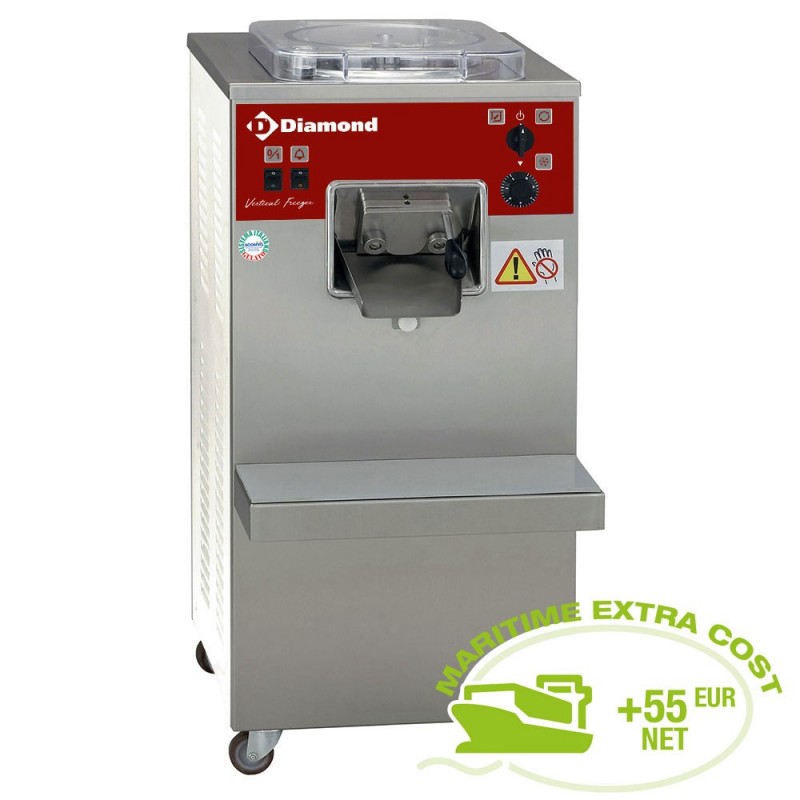 Turbine à glace verticale automatique, 20 L/h, condenseur à air
